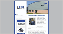 Desktop Screenshot of eskinternational.com